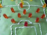 Fußballfeld-Kuchen - Rezept