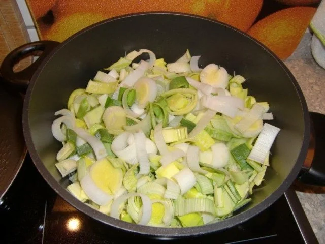 Hähnchenbrustfilet auf einem Kartoffel-Lauch-Bett à la Heiko - Rezept - Bild Nr. 9