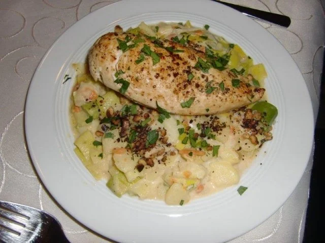 Hähnchenbrustfilet auf einem Kartoffel-Lauch-Bett à la Heiko - Rezept - Bild Nr. 15