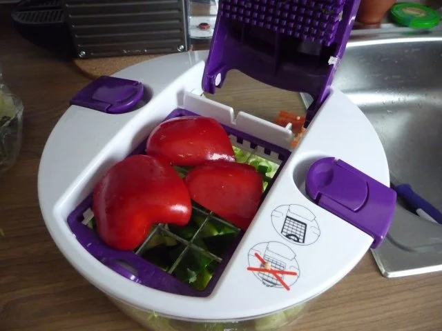 Rezept: Salat : Paprika - Lauch - Zwiebel - Salat Bild Nr. 2 Salat : Paprika - Lauch - Zwiebel - Salat - Rezept - Bild Nr. 2