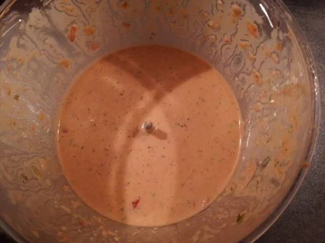 Rezept: Sauce Americana (Red Pepper Yoghurt Sauce) Bild Nr. 3 Sauce Americana (Red Pepper Yoghurt Sauce) - Rezept - Bild Nr. 3