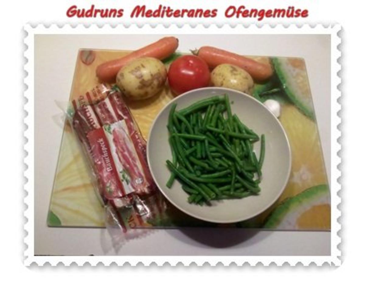 Gemüse: Mediteranes Ofengemüse mit Speck und Käse - Rezept - Bild Nr. 2