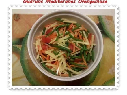 Rezept: Gemüse: Mediteranes Ofengemüse mit Speck und Käse Bild Nr. 4 Gemüse: Mediteranes Ofengemüse mit Speck und Käse - Rezept - Bild Nr. 4