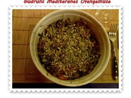 Rezept: Gemüse: Mediteranes Ofengemüse mit Speck und Käse Bild Nr. 15 Gemüse: Mediteranes Ofengemüse mit Speck und Käse - Rezept - Bild Nr. 15