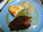 Gepöckeltes Eisbein gebacken - Rezept