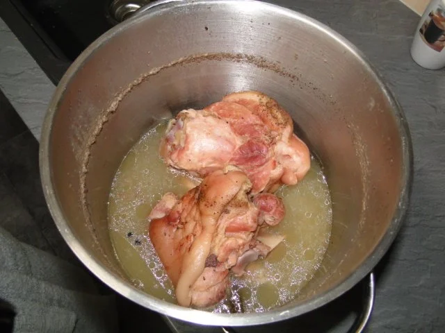 Gepöckeltes Eisbein gebacken - Rezept - Bild Nr. 3