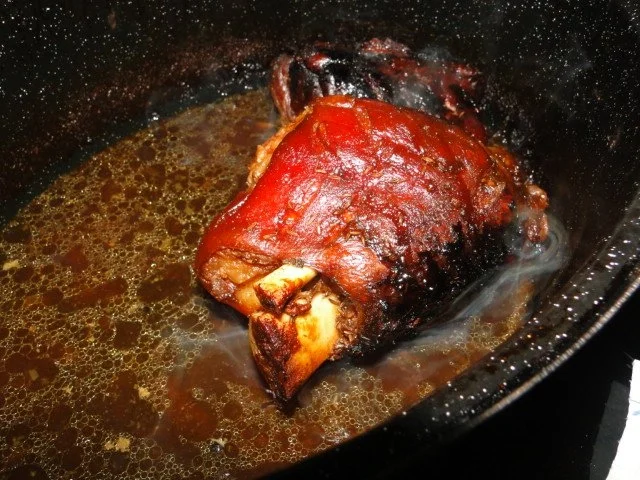 Gepöckeltes Eisbein gebacken - Rezept - Bild Nr. 4