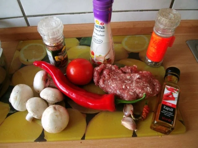 Auflauf.....Überbackenes aus Gemüse und Hack - Rezept - Bild Nr. 3