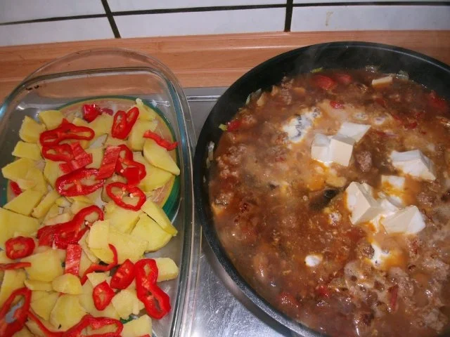 Auflauf.....Überbackenes aus Gemüse und Hack - Rezept - Bild Nr. 6