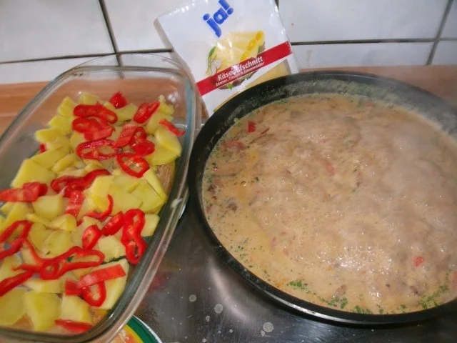 Auflauf.....Überbackenes aus Gemüse und Hack - Rezept - Bild Nr. 7