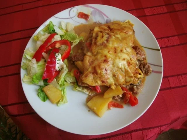 Auflauf.....Überbackenes aus Gemüse und Hack - Rezept - Bild Nr. 11