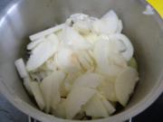 Zwiebelgemüse süss-sauer mit Schmackes zu meinen Eisbein/Haxen - Rezept