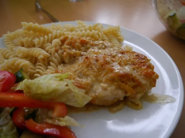 Zwiebel-Sahne-Hähnchen - Rezept