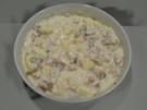 Matjessalat mit Apfelstückchen - Rezept
