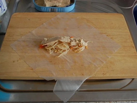 Rezept: China Rollen mit Fisch Bild Nr. 5 China Rollen mit Fisch - Rezept - Bild Nr. 5