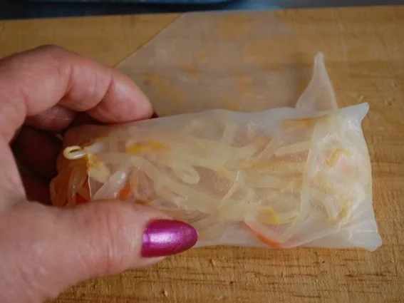 Rezept: China Rollen mit Fisch Bild Nr. 11 China Rollen mit Fisch - Rezept - Bild Nr. 11