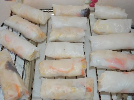 Rezept: China Rollen mit Fisch Bild Nr. 13 China Rollen mit Fisch - Rezept - Bild Nr. 13