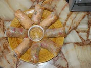 China Rollen mit Fisch - Rezept