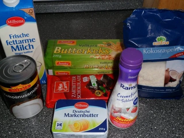 Schokoladige Kokosschnitten - Rezept - Bild Nr. 2