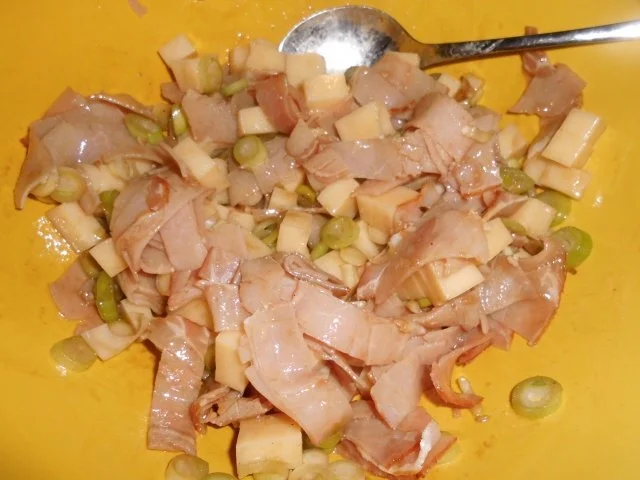 Rezept: Schinkensalat mit Emmentaler>> Bild Nr. 7 Schinkensalat mit Emmentaler>> - Rezept - Bild Nr. 7