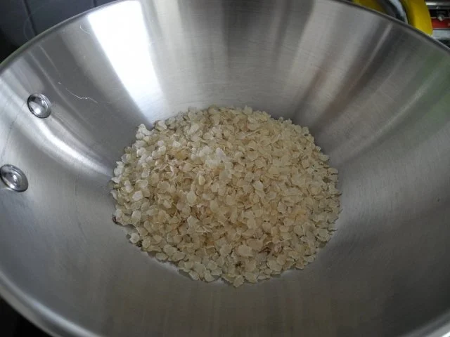 Rezept: Dessert : Milchreis an heißen karamelisierten Apfel-Clementinen-Obst Bild Nr. 10 Dessert : Milchreis an heißen karamelisierten Apfel-Clementinen-Obst - Rezept - Bild Nr. 10