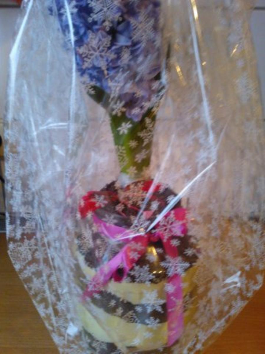 Blumenerde eßbare Geschenkidee - Blumentopf aus Oreo Cookies mit Creme
- Rezept Eingereicht von Melatschie