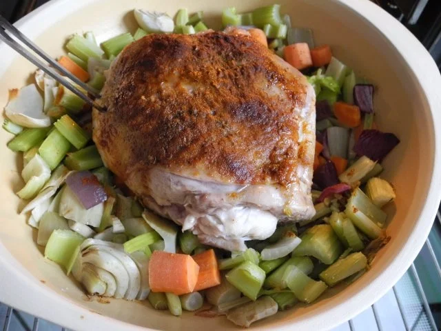 Rezept: Geflügel : ...aus dem Römertopf Bild Nr. 17 Geflügel : ...aus dem Römertopf - Rezept - Bild Nr. 17