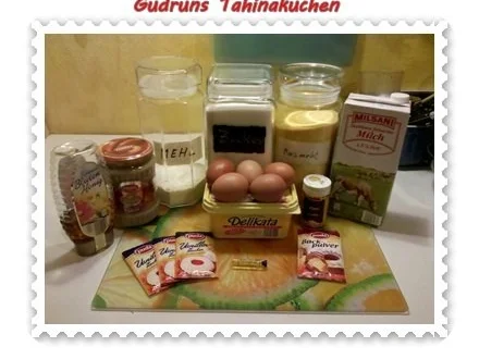 Kuchen: Tahinakuchen - Rezept - Bild Nr. 2