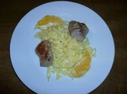 Schweinemedaillons mit Rosmarin-Orangenbutter - Rezept