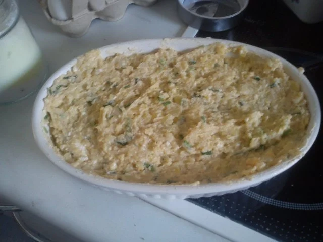 Rezept: Kartoffel- Schafskäse- Tomaten "Pizza" Bild Nr. 2 Kartoffel- Schafskäse- Tomaten "Pizza" - Rezept - Bild Nr. 2