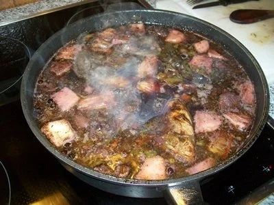 Fleisch: Rehkeule mit Holundersauce - Rezept - Bild Nr. 2