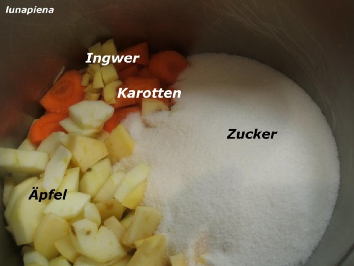 Vorrat: Apfel Karotten Marmelade - einfach - von lunapiena