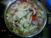 Sauerkohl Eintopf mit Gemüse und Fleisch - Rezept