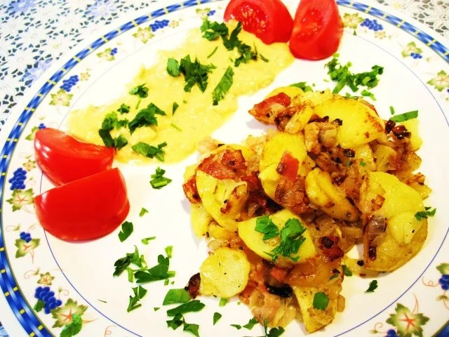 Bratkartoffeln nach Camper Art ... - Rezept - Bild Nr. 6