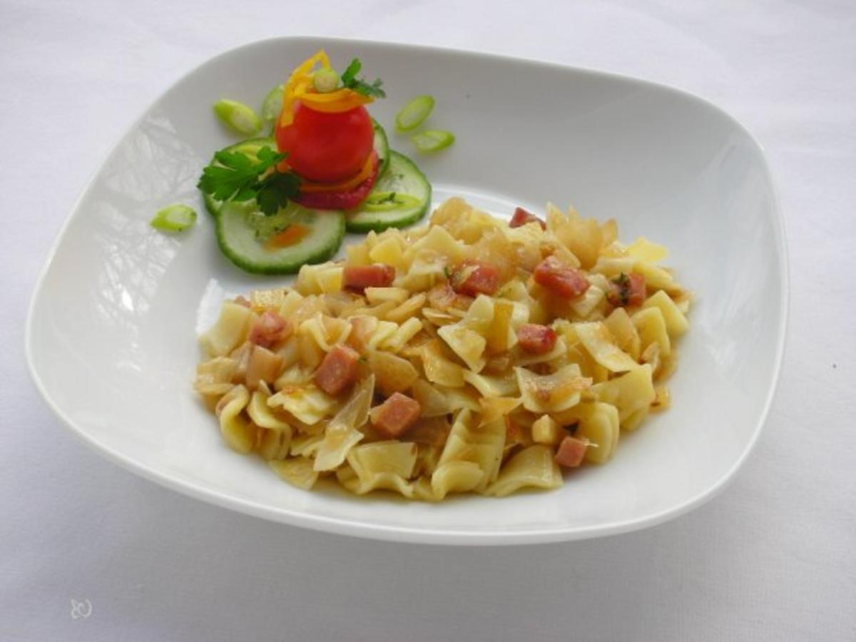 Krautfleckerl mit Speck - Rezept - Bild Nr. 13