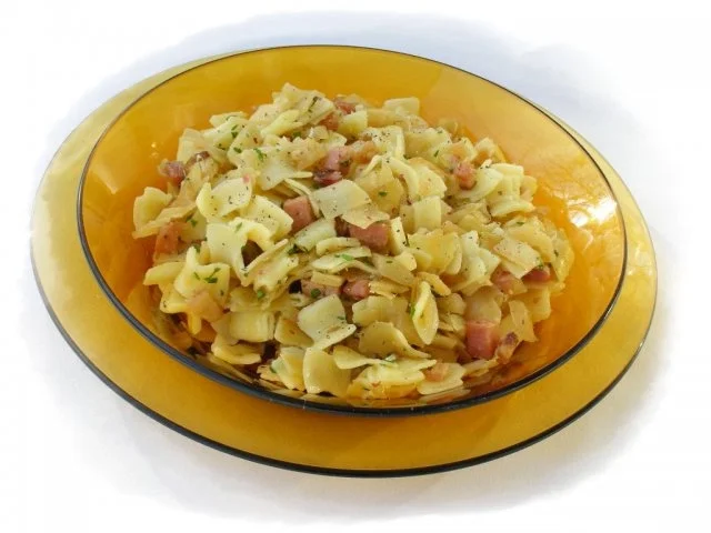 Rezept: Krautfleckerl mit Speck Bild Nr. 14 Krautfleckerl mit Speck - Rezept - Bild Nr. 14