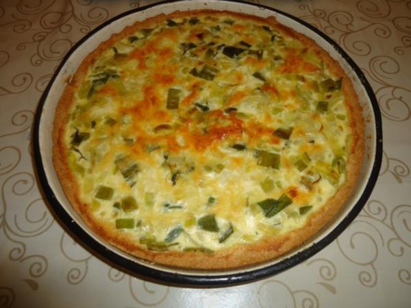 Lauchkuchen vegetarisch ... - Rezept mit Bild - kochbar.de