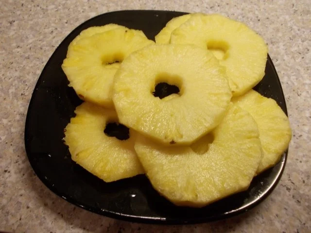 Ananas-Ringe mit Rumcréme - Rezept - Bild Nr. 4