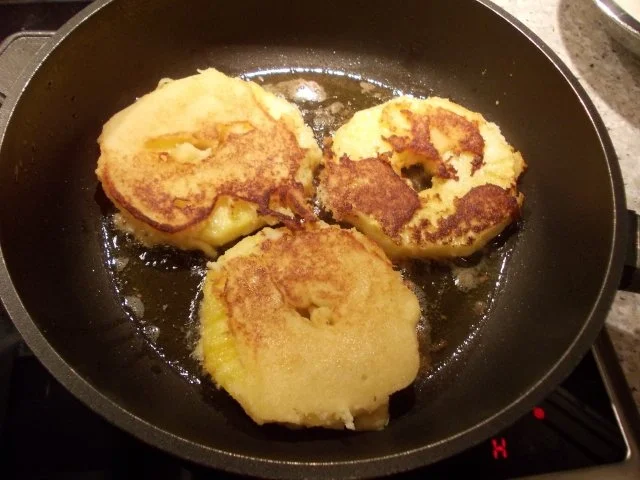 Ananas-Ringe mit Rumcréme - Rezept - Bild Nr. 7