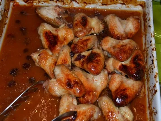 Rezept: Hähnchenflügel fruchtig-scharf- Fingerfood Bild Nr. 4 Hähnchenflügel fruchtig-scharf- Fingerfood - Rezept - Bild Nr. 4