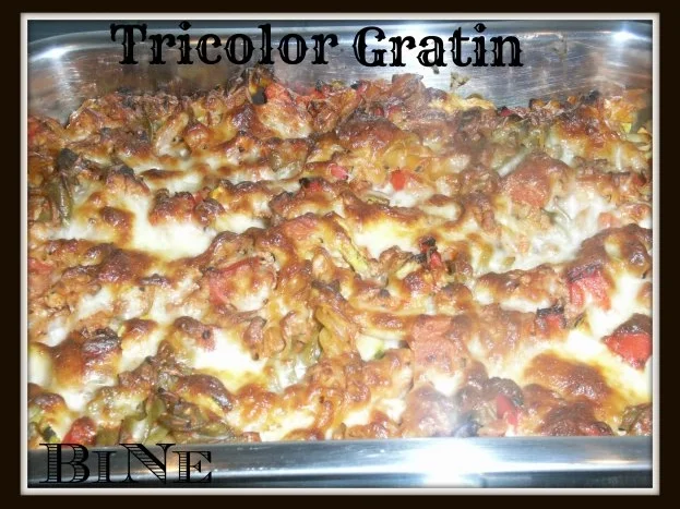 BiNe` S TRICOLOR GRATIN - Rezept