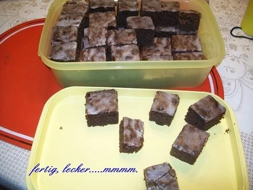 Plätzchen: Sacherschnitten - Rezept