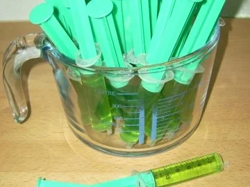 Wackelpuddingspritzen - Rezept