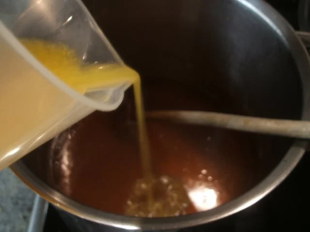 Rezept: Vorrat: Apfel-Orangen-Gelee Bild Nr. 7 Vorrat: Apfel-Orangen-Gelee - Rezept - Bild Nr. 7