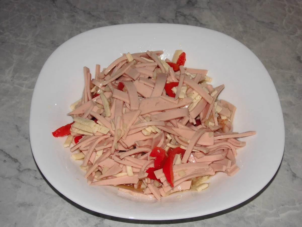 Rezept: Wurstsalat Bild Nr. 2 Wurstsalat - Rezept - Bild Nr. 2