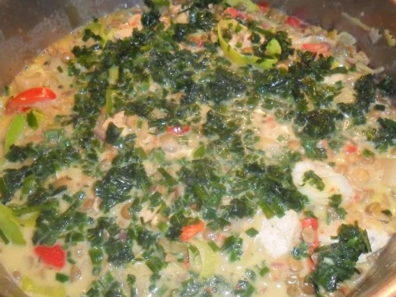 currylinsen mit hühnchen und sahne-eintopf mal anders - Rezept - Bild Nr. 14