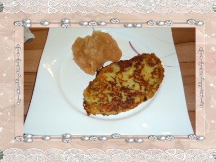 Kartoffelpuffer mit Käse - Rezept mit Bild - kochbar.de