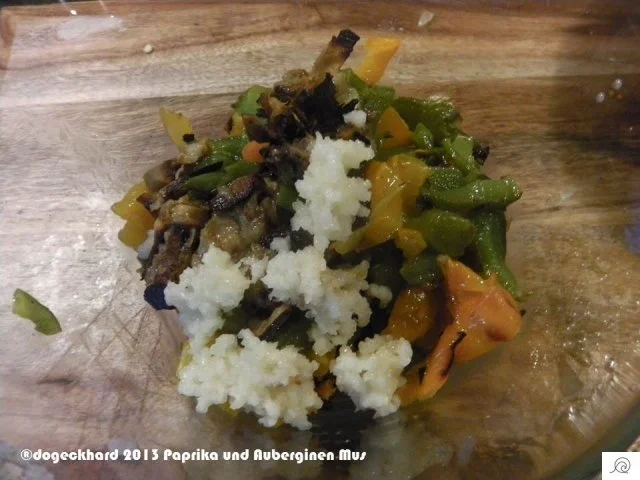 Paprikapaste mit Auberginenmus Typ Ajvar, eingemacht - Rezept - Bild Nr. 5