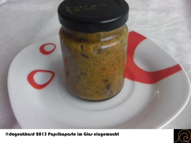 Paprikapaste mit Auberginenmus Typ Ajvar, eingemacht - Rezept - Bild Nr. 2