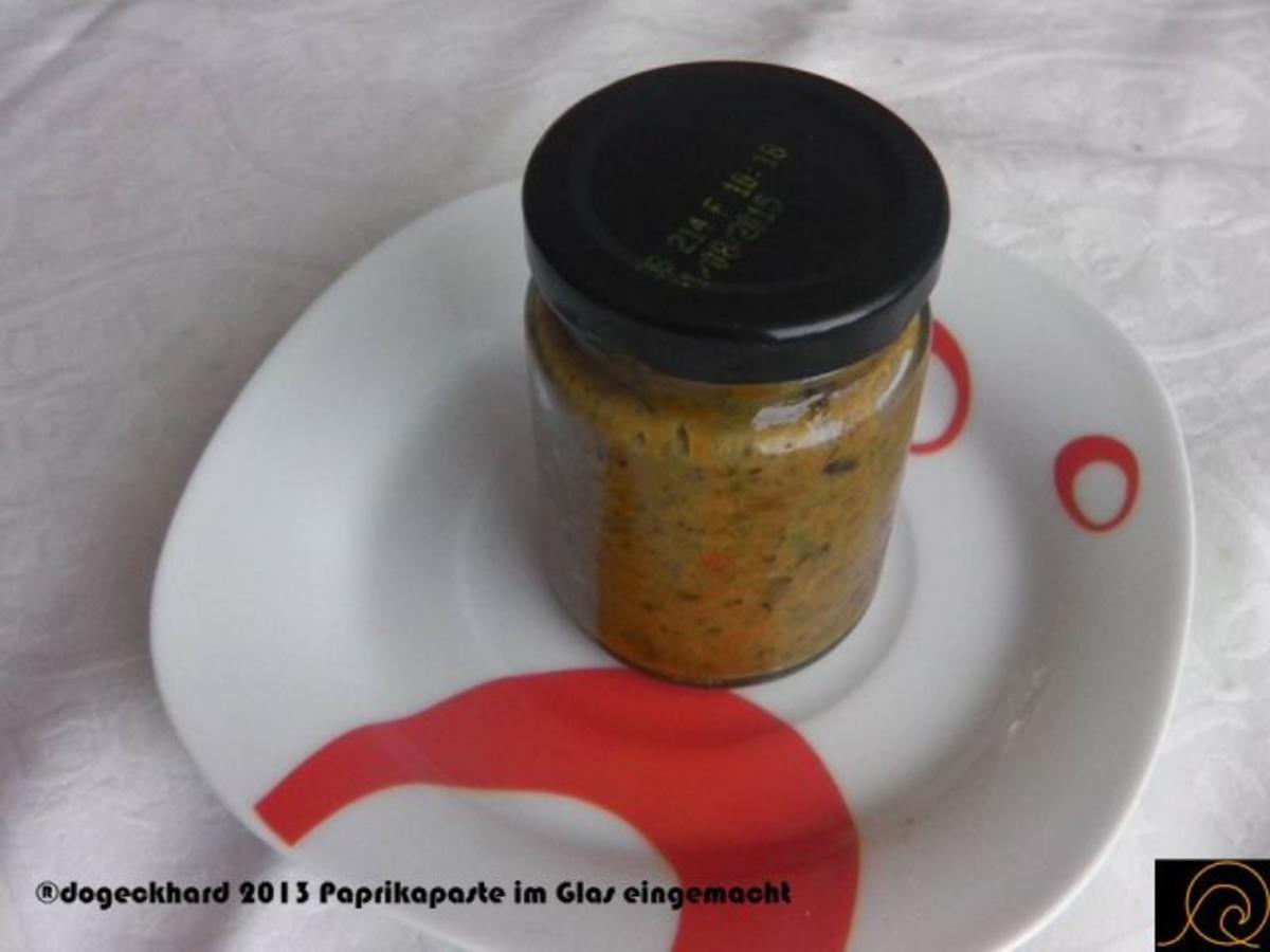 Bilder für Paprikapaste mit Auberginenmus Typ Ajvar, eingemacht - Rezept